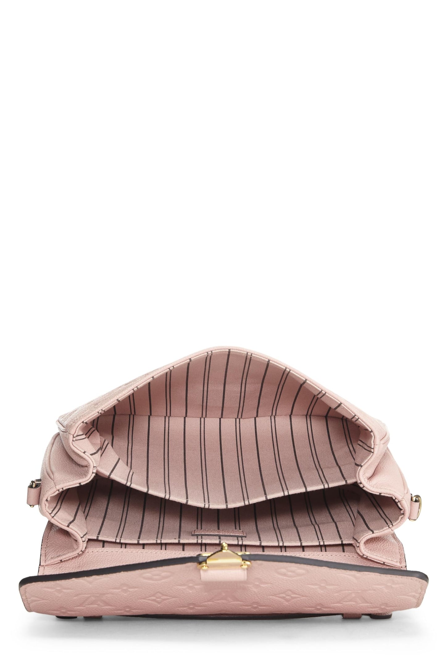 Louis Vuitton,  Pink Monogram Empreinte Pochette Metis, Pink