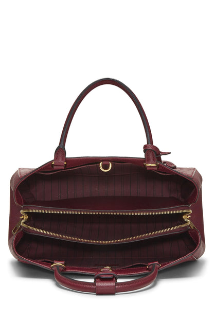 Louis Vuitton,  Aurore Monogram Empreinte Montaigne MM, Purple