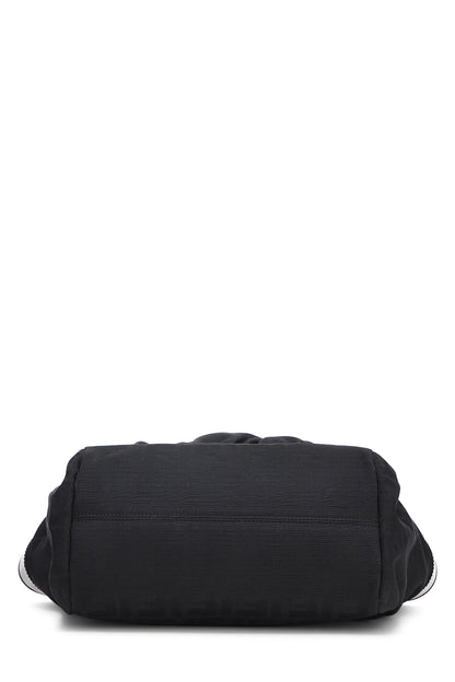 Fendi,  Black Zucca Chef Tote Small, Black