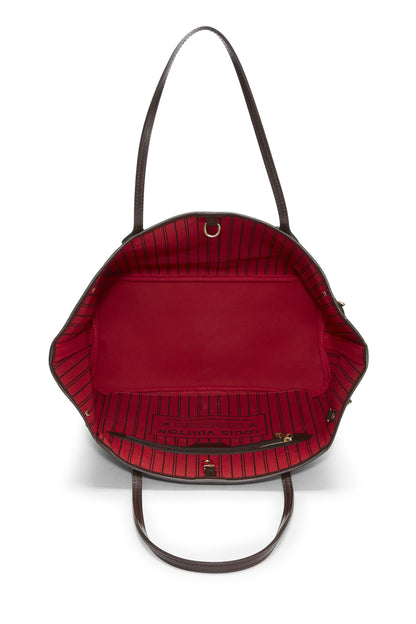 Louis Vuitton,  Damier Ebene Neverfull MM NM, Brown