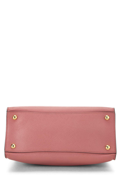 Prada,  Pink Saffiano Tote, Pink