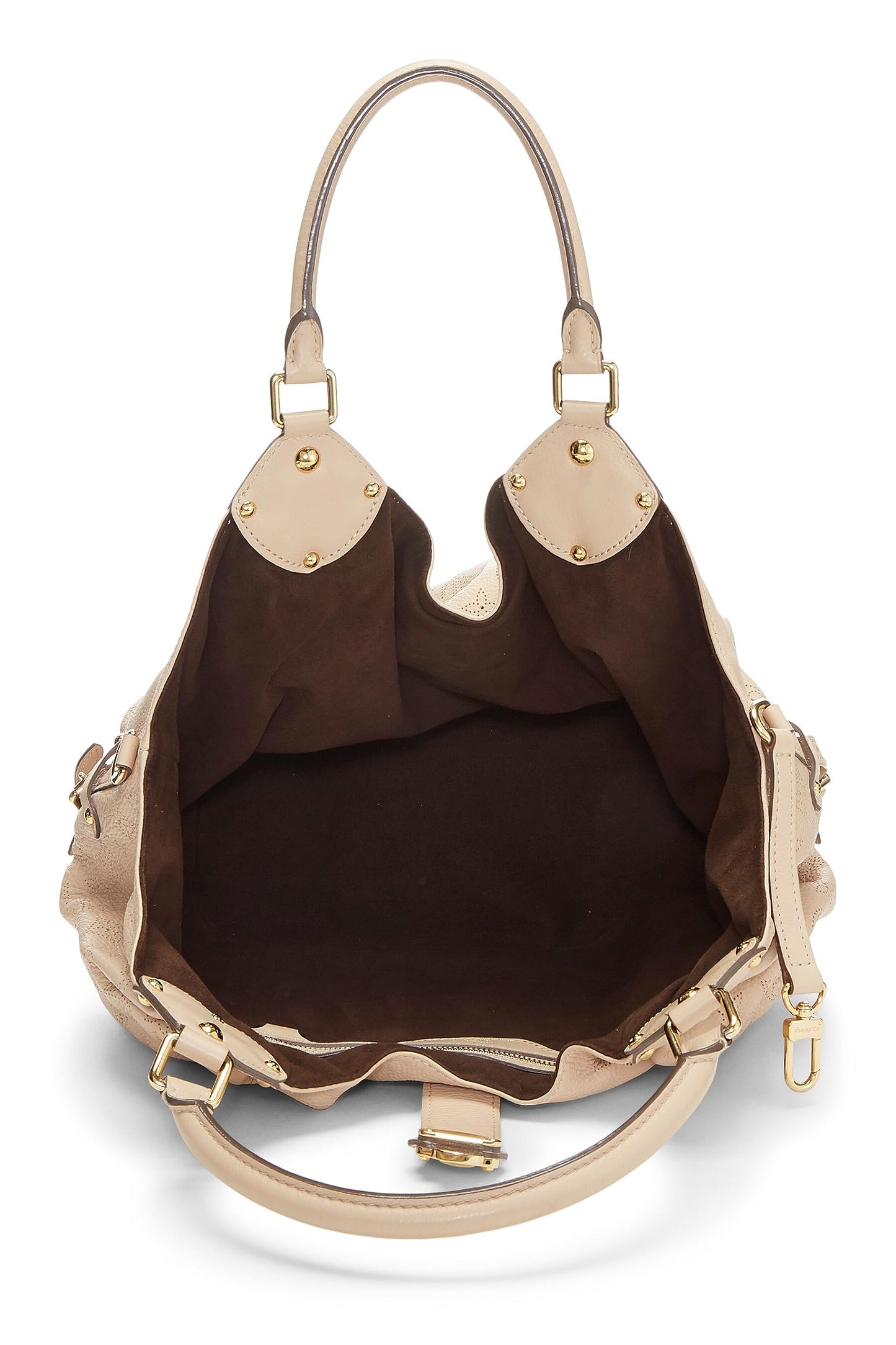 Louis Vuitton,  Beige Monogram Mahina Large, Beige