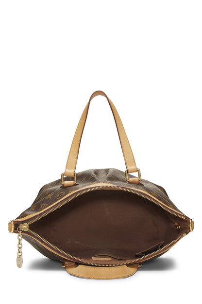 Louis Vuitton,  Monogram Canvas Palermo PM, Brown