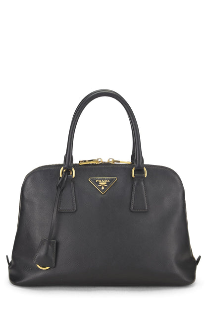 Prada,  Black Saffiano Promenade Small, Black
