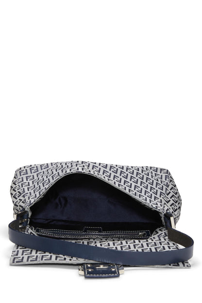 Fendi,  Navy Zucchino Canvas Mama, Navy