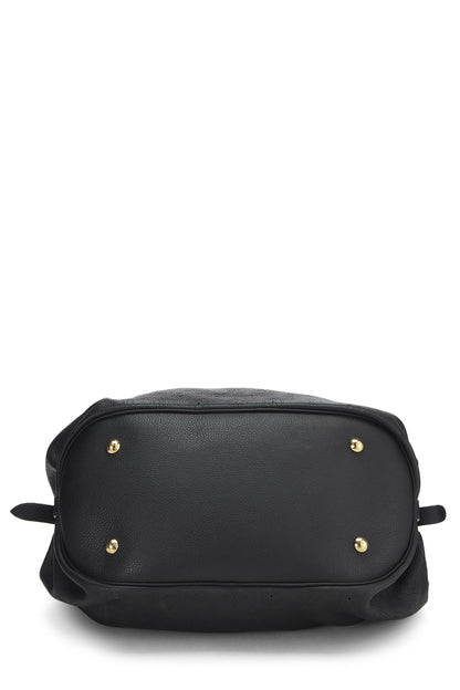 Louis Vuitton,  Black Monogram Mahina XL, Black