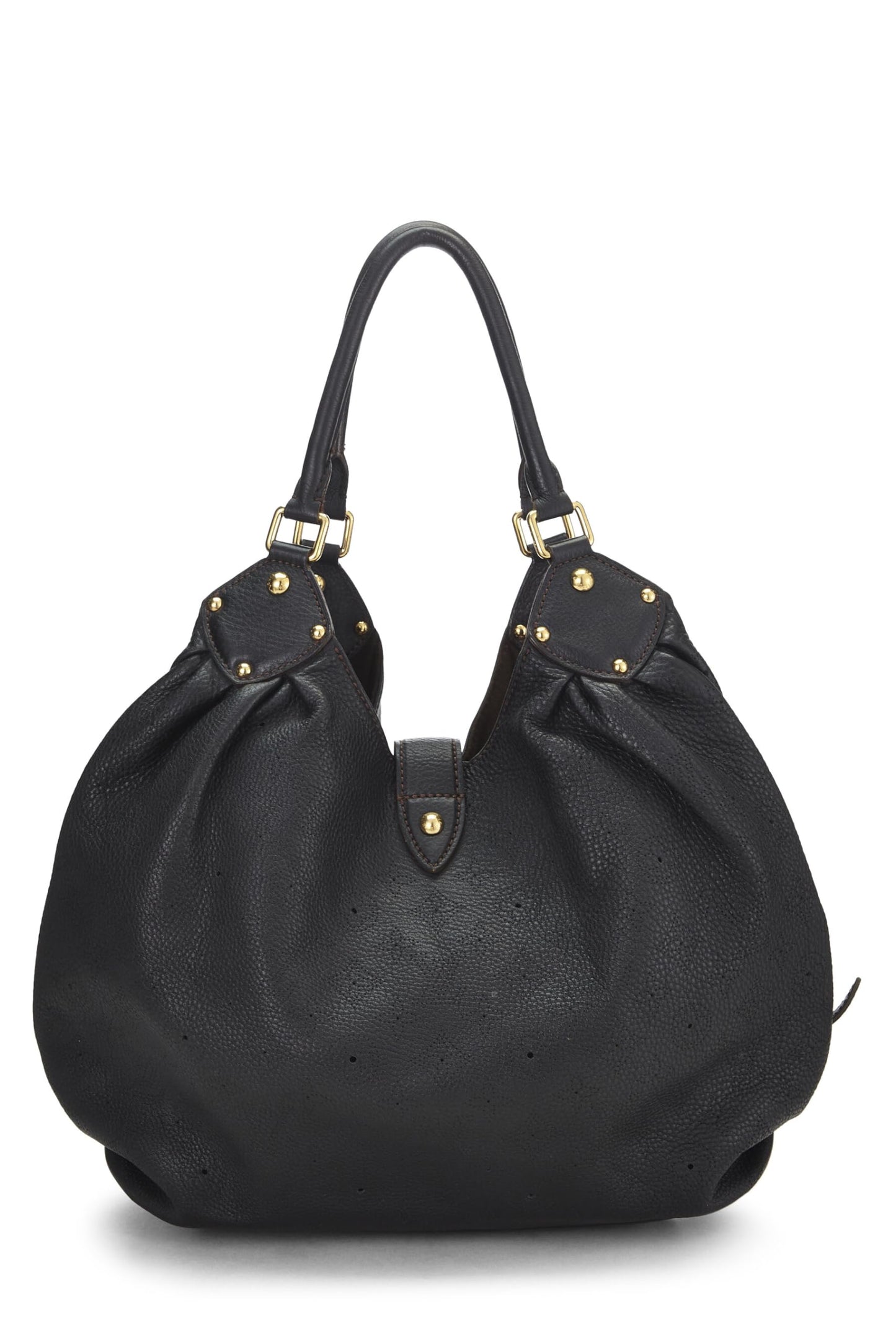 Louis Vuitton,  Black Monogram Mahina Large, Black