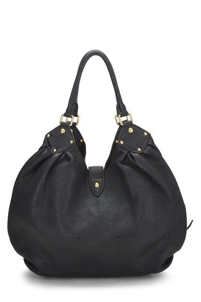 Louis Vuitton,  Black Monogram Mahina Large, Black