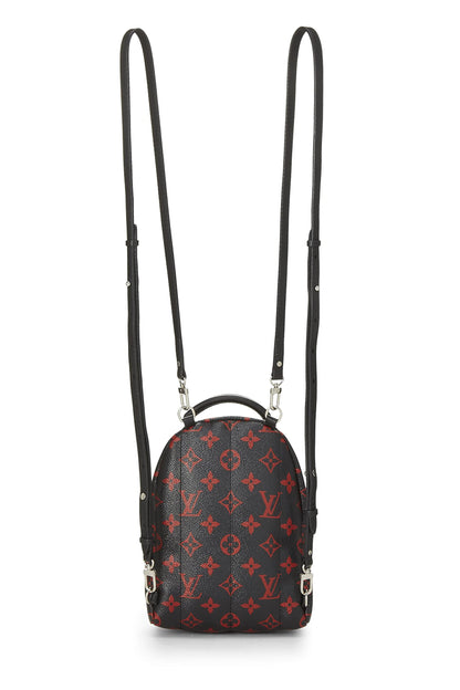 Louis Vuitton,  Monogram Infrarouge Palm Springs Backpack Mini, Black