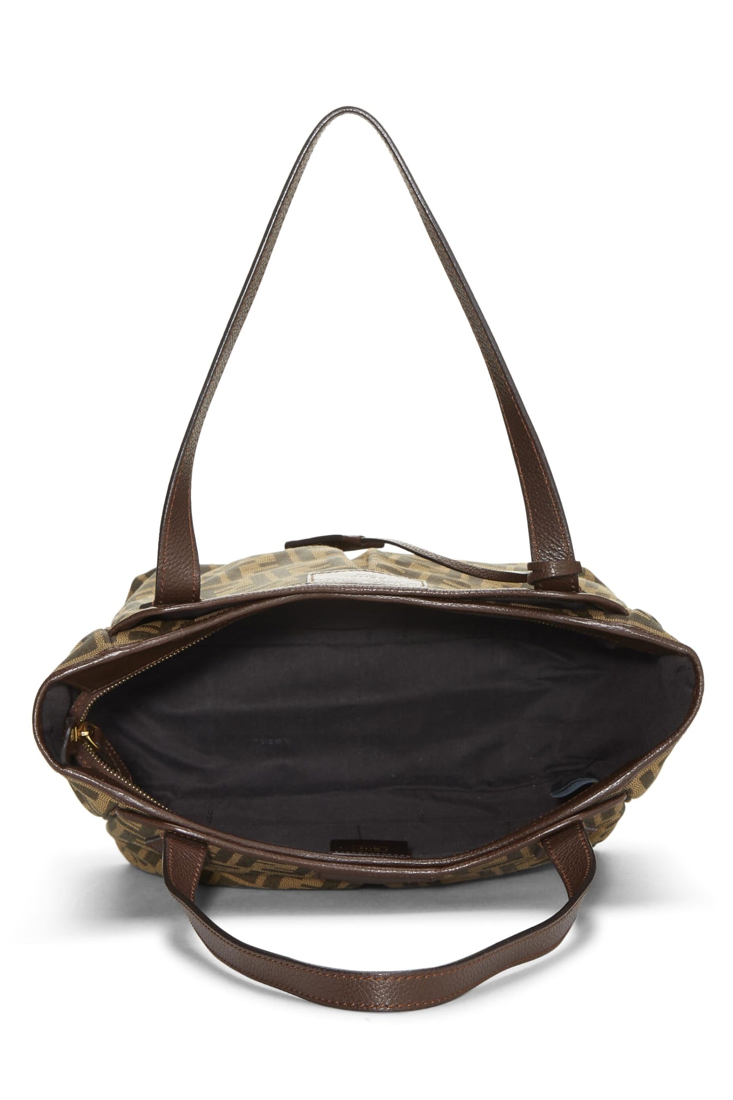Fendi,  Brown Zucca Canvas Grand Shopping Tote Medium, Brown