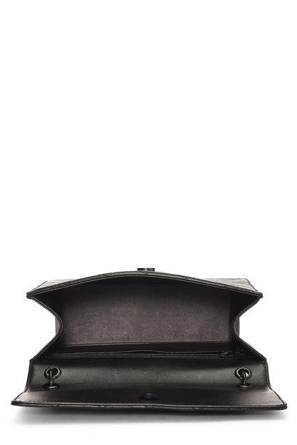 Chanel,  Black Lambskin Shoulder Bag, Black