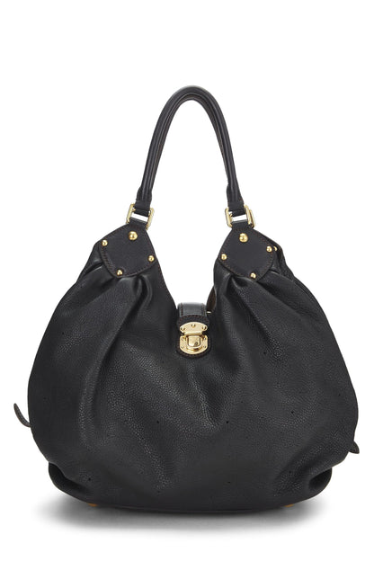 Louis Vuitton,  Black Monogram Mahina Large, Black