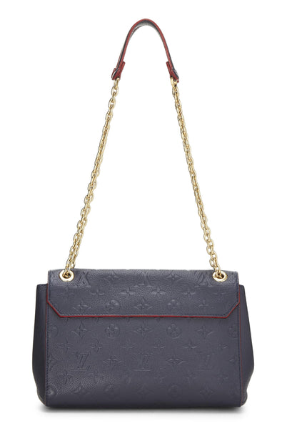 Louis Vuitton,  Blue Infini Monogram Empreinte Vavin PM NM, Blue