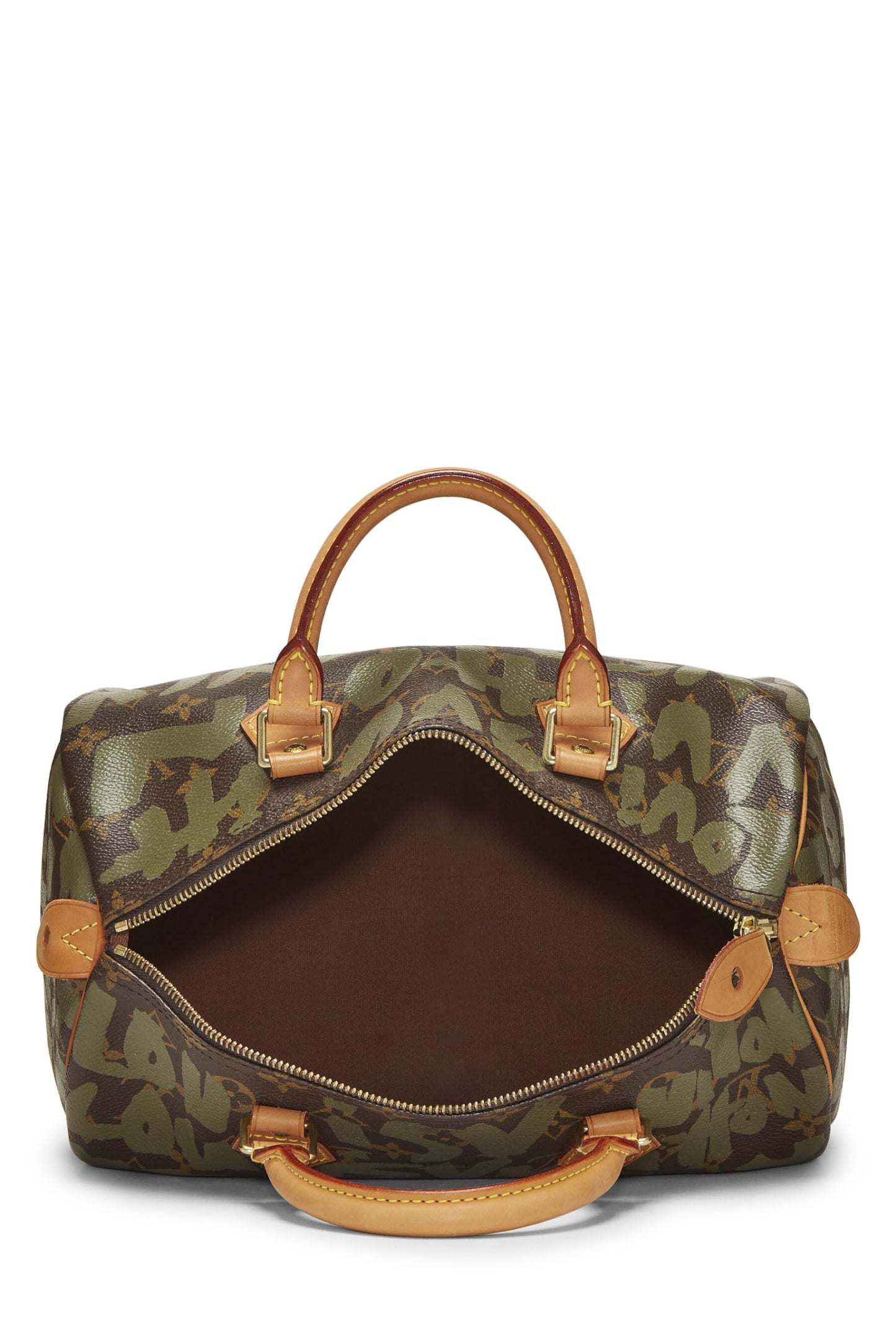 Louis Vuitton,  Stephen Sprouse x Louis Vuitton Monogram Green Graffiti Speedy 30, Green