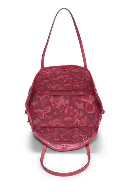 Louis Vuitton,  Pink Mauve Monogram Canvas Ikat Flower Neverfull MM, Pink