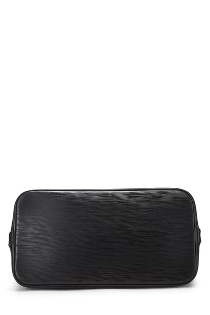 Louis Vuitton,  Black Epi Alma PM, Black