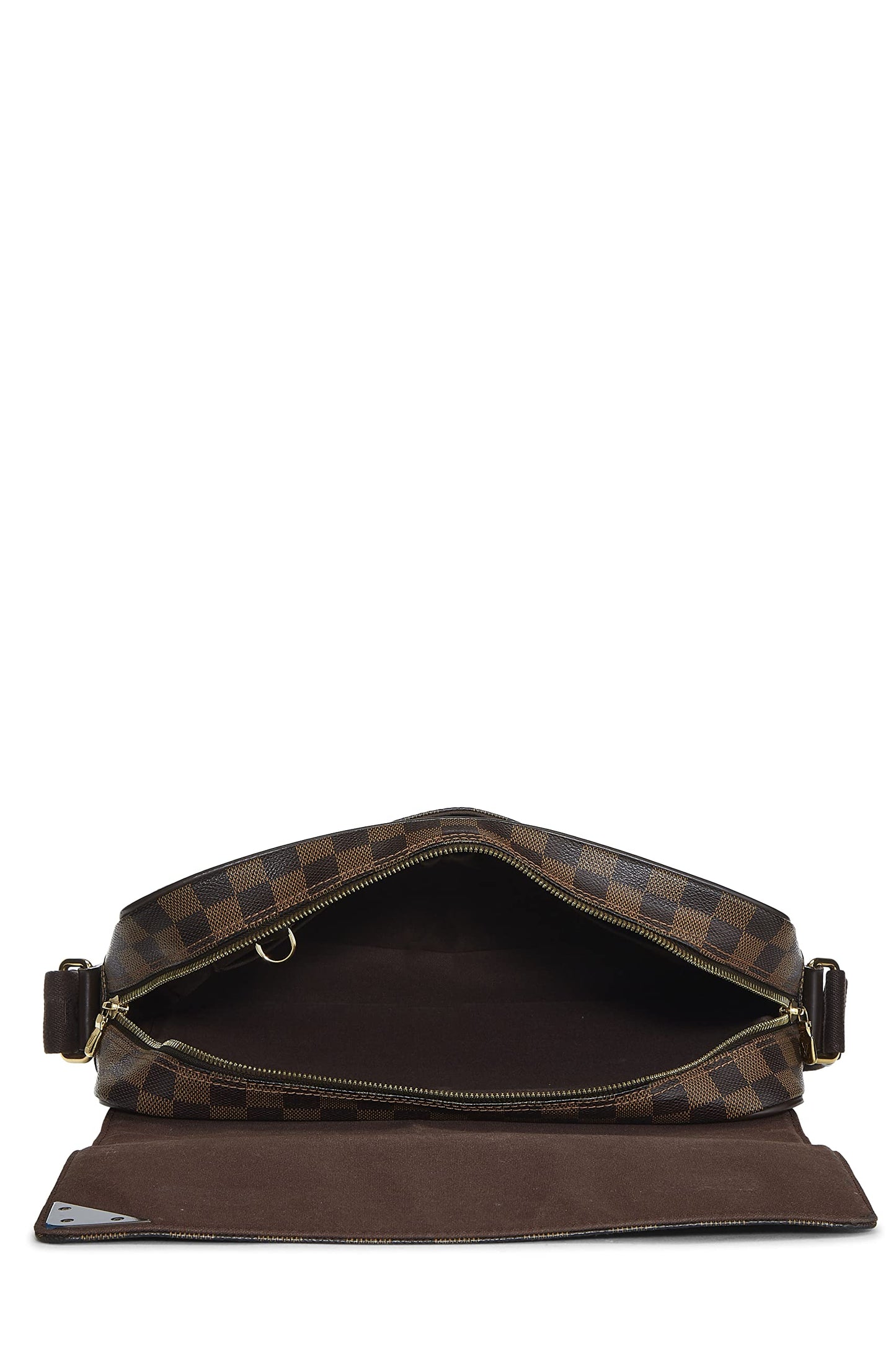 Louis Vuitton,  Damier Ebene Shelton MM, Brown