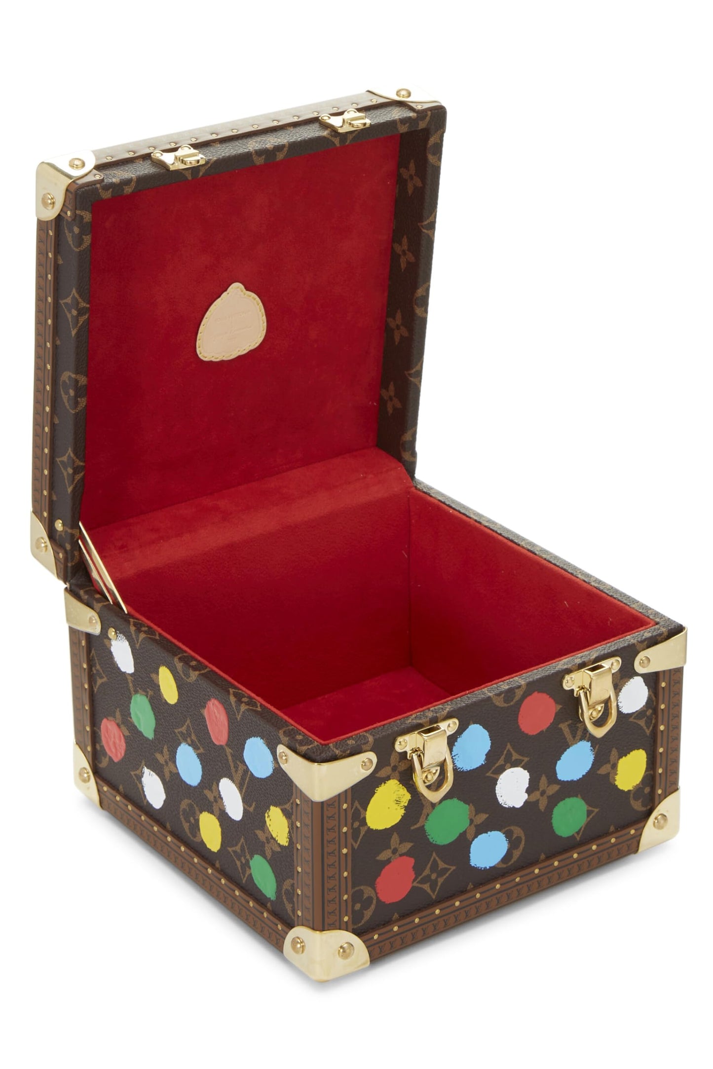Louis Vuitton,  Yayoi Kusama x Louis Vuitton Monogram Multicolor Dots Malle Pyramide, Multi