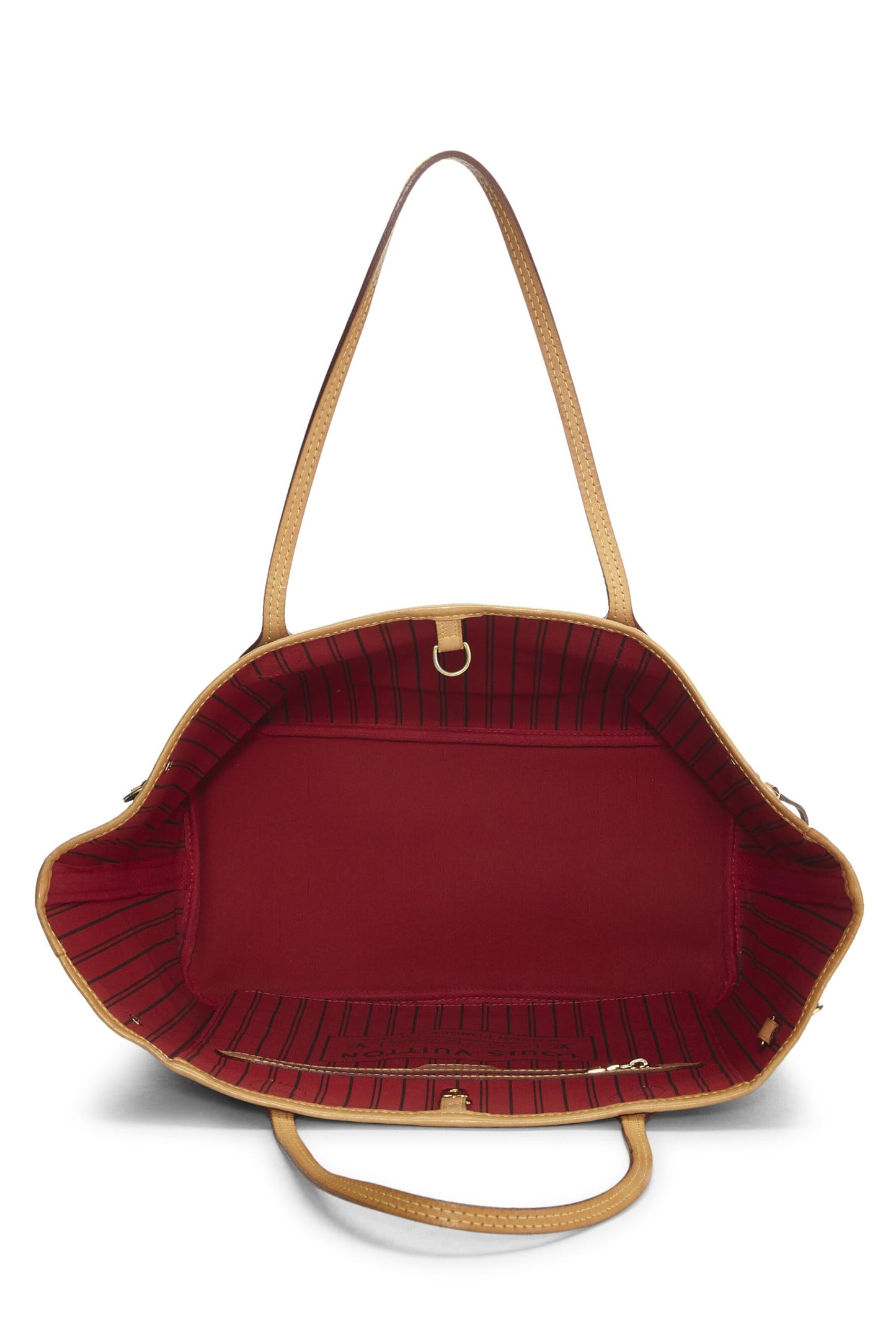 Louis Vuitton,  Monogram Canvas Neverfull MM NM, Red