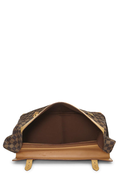 Louis Vuitton,  Damier Ebene Canvas Clipper, Brown