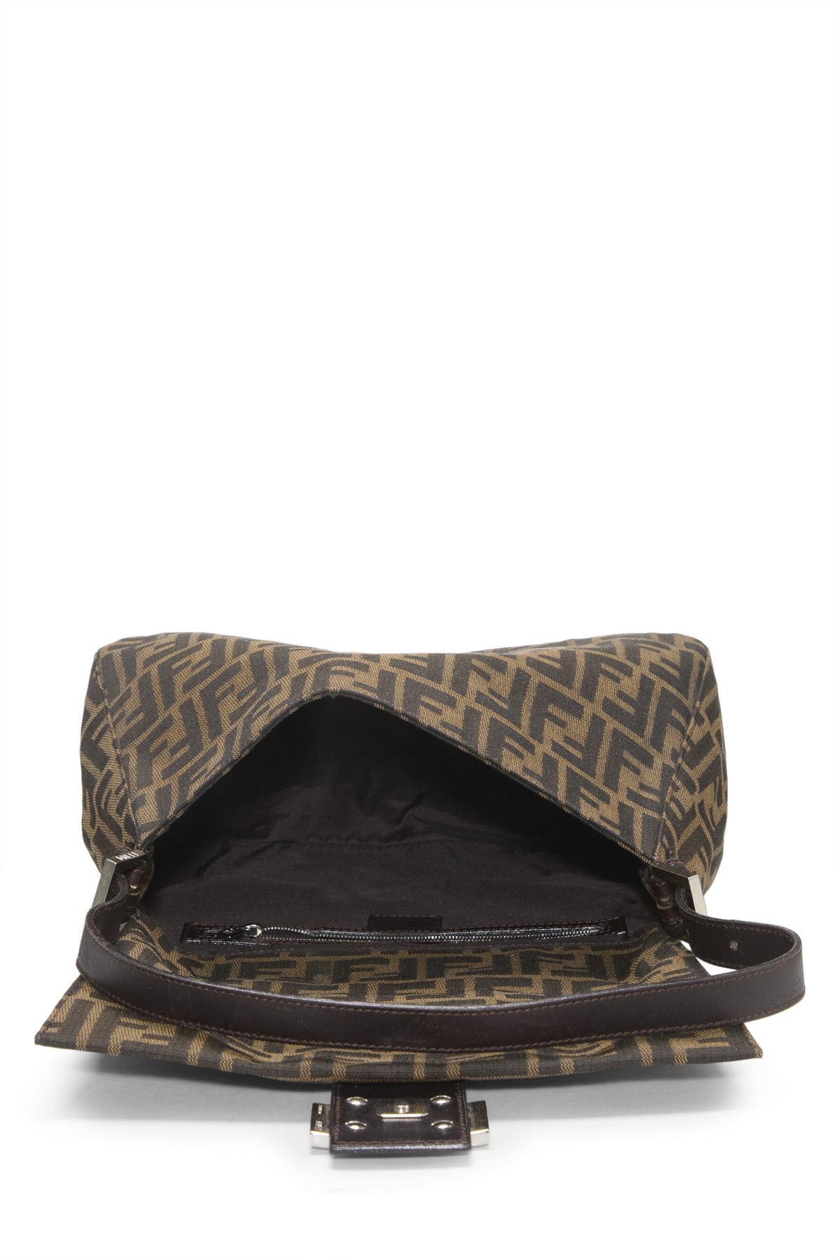 Fendi,  Brown Zucca Canvas Mama, Brown
