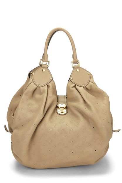 Louis Vuitton,  Beige Monogram Mahina XL, Beige