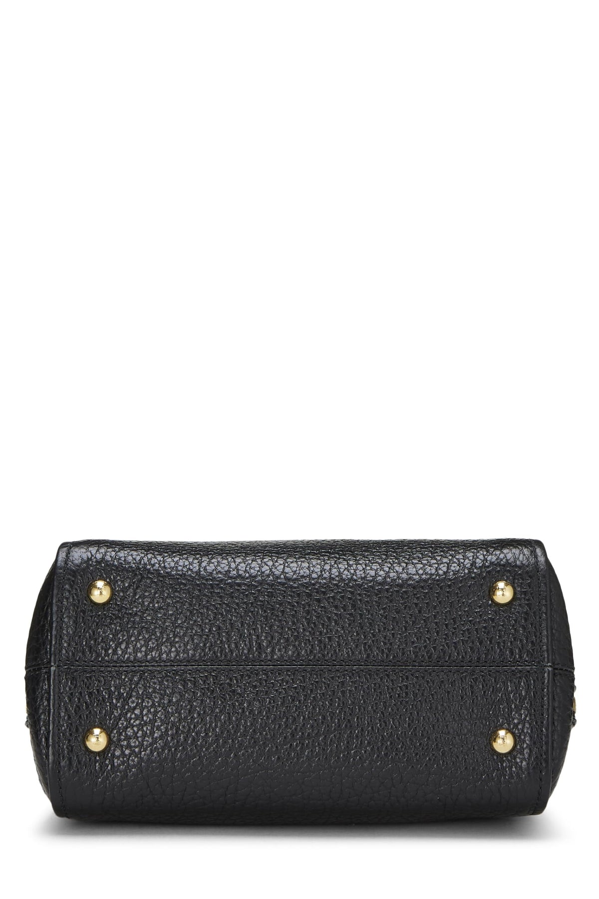Fendi,  Black Leather Chameleon Small, Black