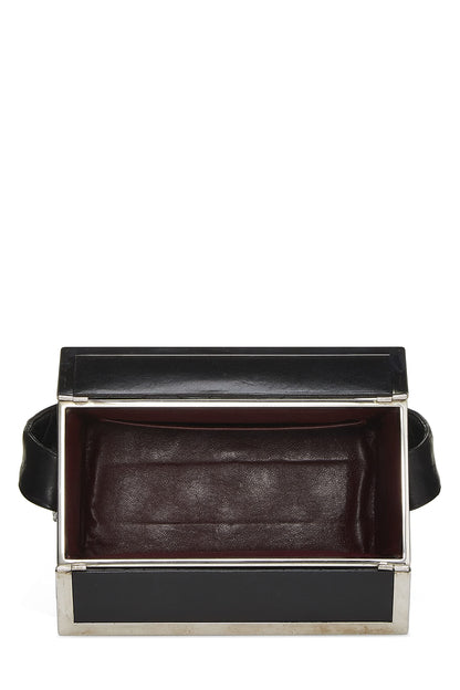Chanel,  Black Quilted Lambskin Box Bag, Black