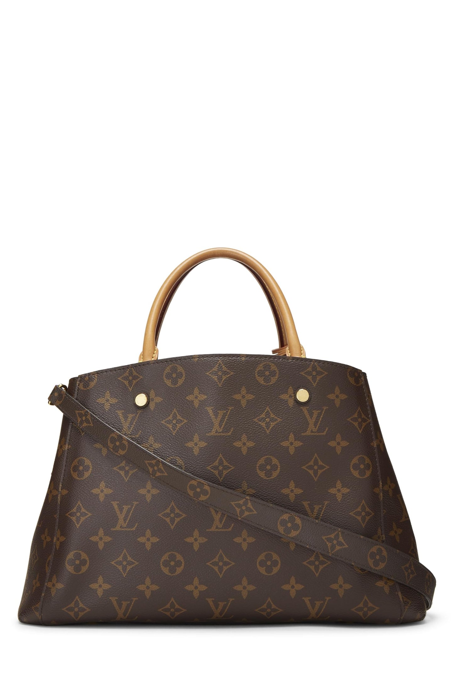 Louis Vuitton,  Monogram Canvas Montaigne MM, Brown
