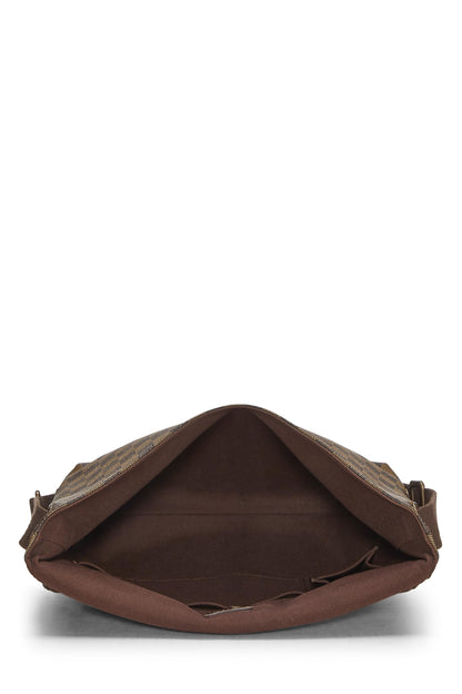 Louis Vuitton,  Damier Ebene Brooklyn MM, Brown