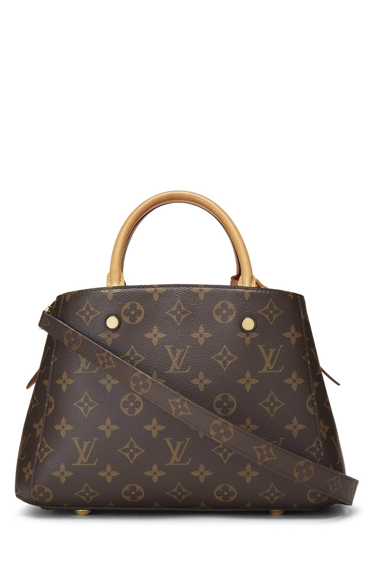 Louis Vuitton,  Monogram Canvas Montaigne BB, Brown