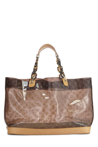 Louis Vuitton,  Brown Monogram Vinyl Ambre Cabas GM, Brown
