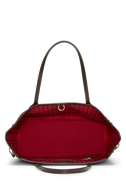 Louis Vuitton,  Damier Ebene Neverfull PM, Brown