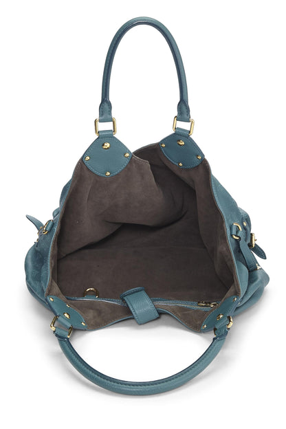 Louis Vuitton,  Green Monogram Mahina Large, Green