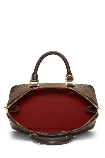 Louis Vuitton,  Damier Ebene Alma PM, Brown
