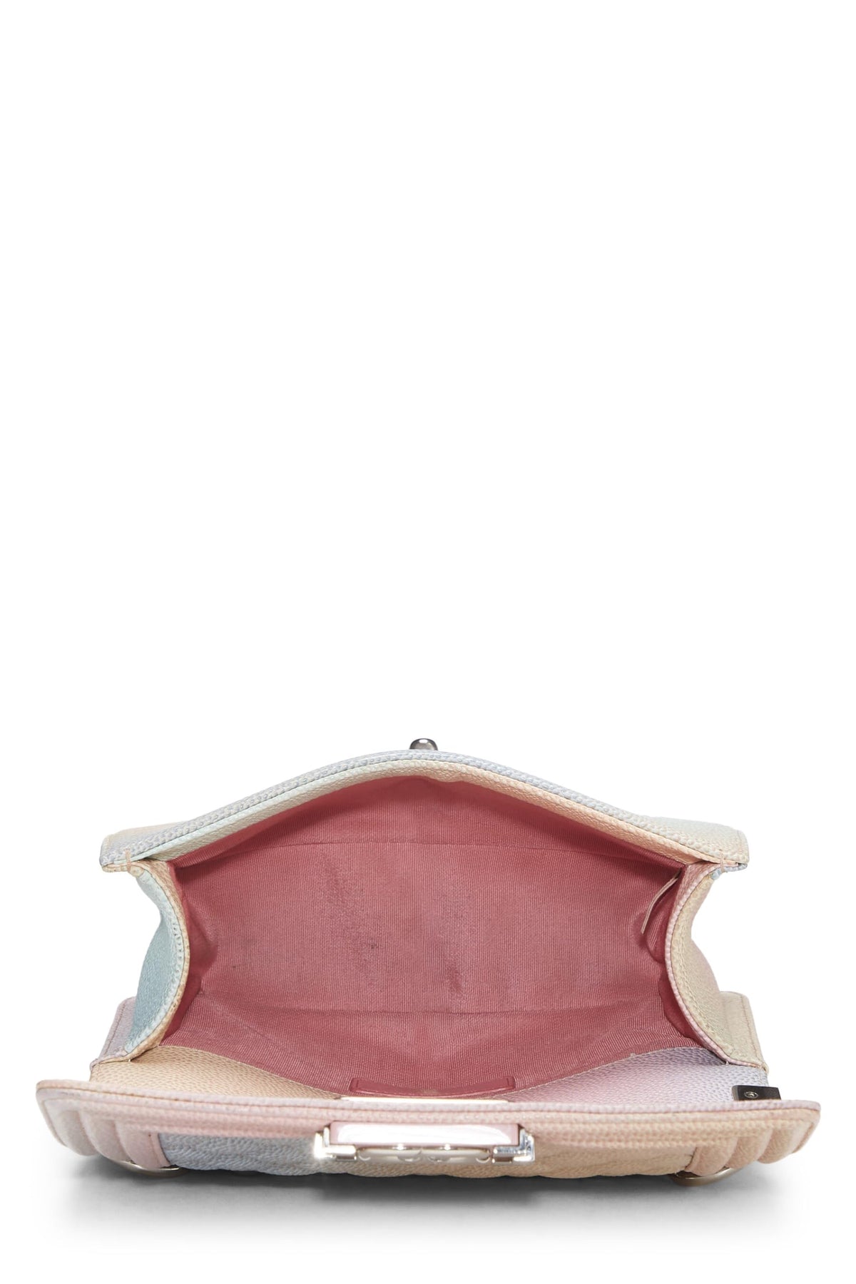 Chanel,  Rainbow Quilted Caviar Boy Bag Small, Pink