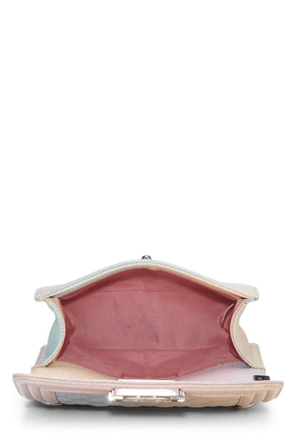Chanel,  Rainbow Quilted Caviar Boy Bag Small, Pink