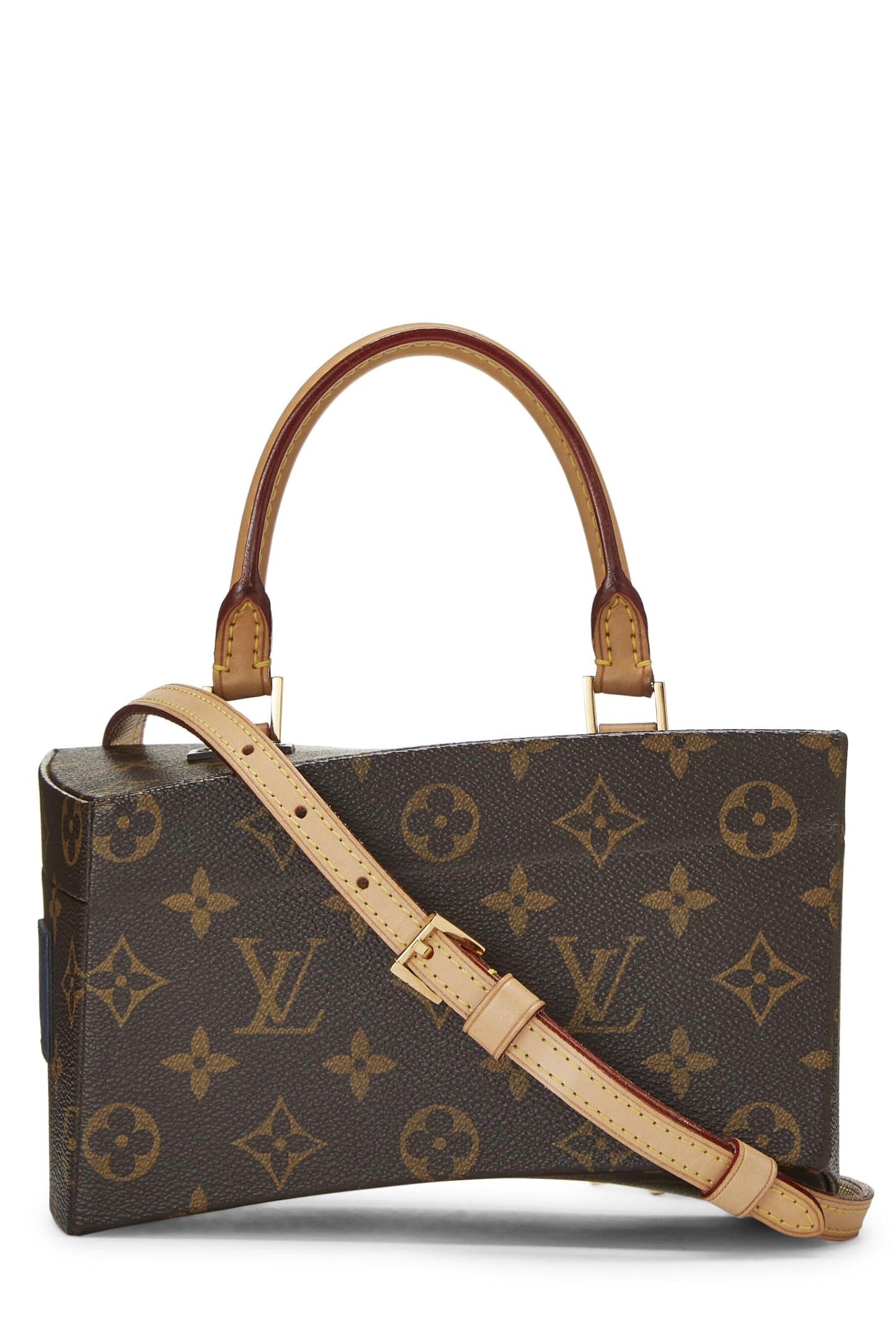 Louis Vuitton,  Frank Gehry x Louis Vuitton Monogram Canvas Twisted Box, Brown