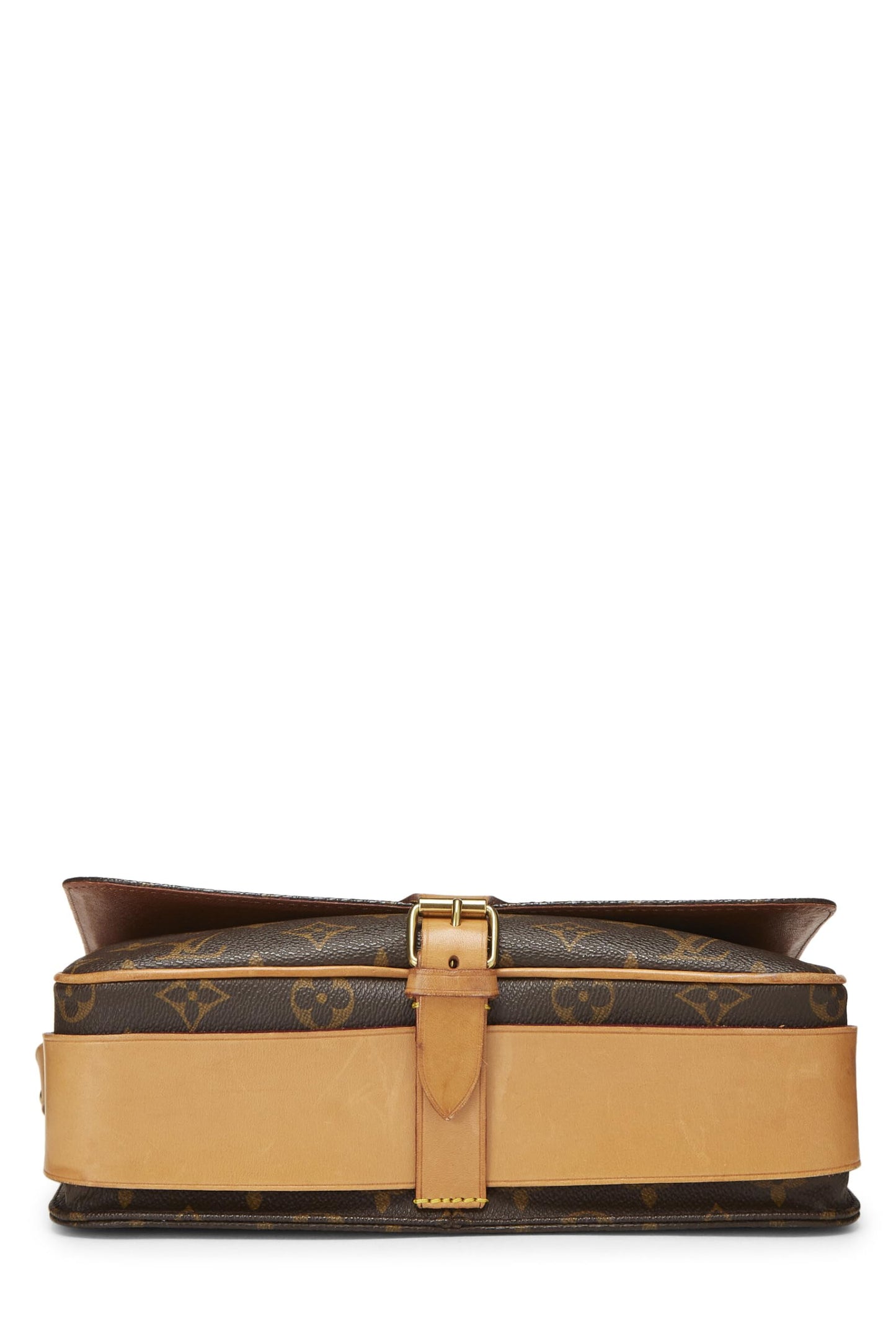 Louis Vuitton,  Monogram Canvas Cartouchiere GM, Brown