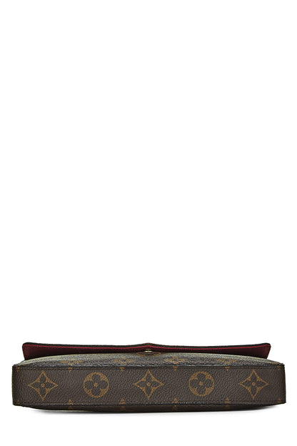 Louis Vuitton,  Monogram Canvas Felicie, Brown