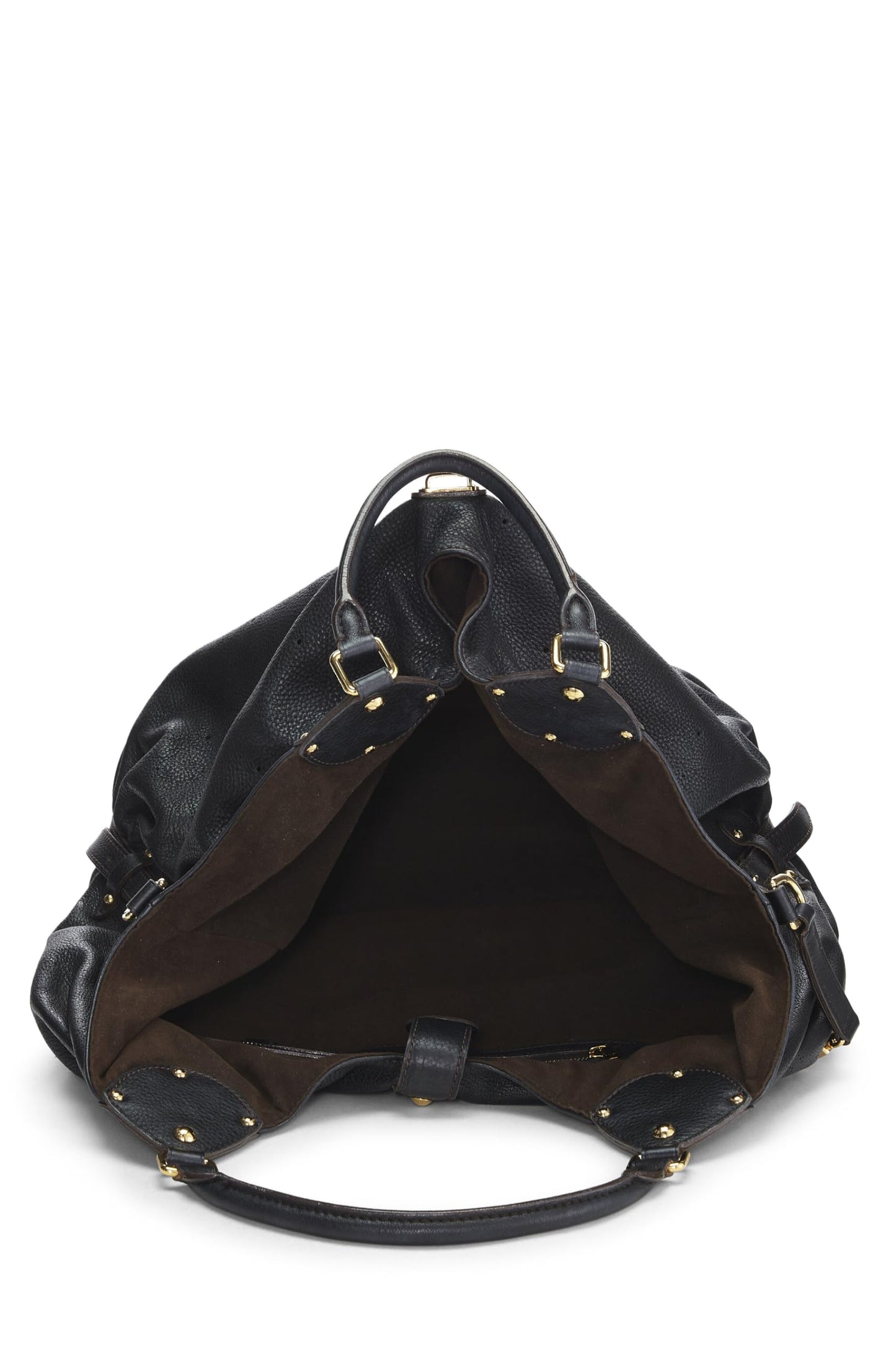 Louis Vuitton,  Black Monogram Mahina XL, Black