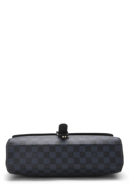 Louis Vuitton,  Damier Cobalt Newport Messenger MM, Blue