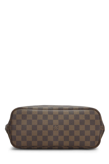 Louis Vuitton,  Damier Ebene Neverfull PM, Brown