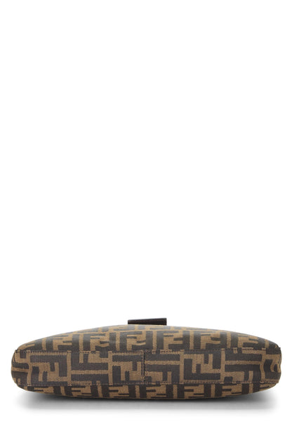 Fendi,  Brown Zucca Canvas Shoulder Bag, Brown