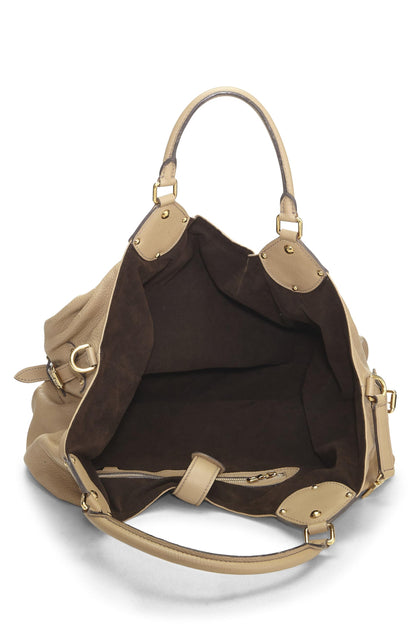 Louis Vuitton,  Beige Monogram Mahina XL, Beige