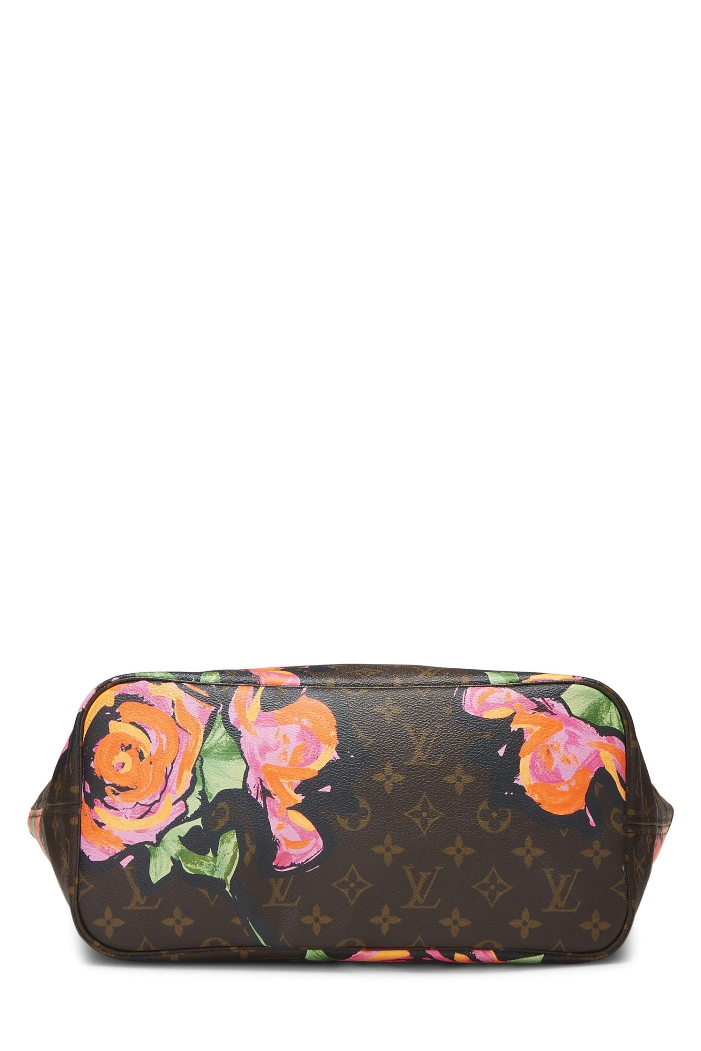 Louis Vuitton,  Stephen Sprouse x Louis Vuitton Monogram Canvas Roses Neverfull MM, Brown