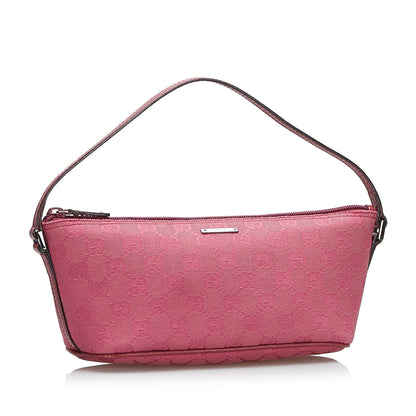Gucci GG Canvas Boat Baguette