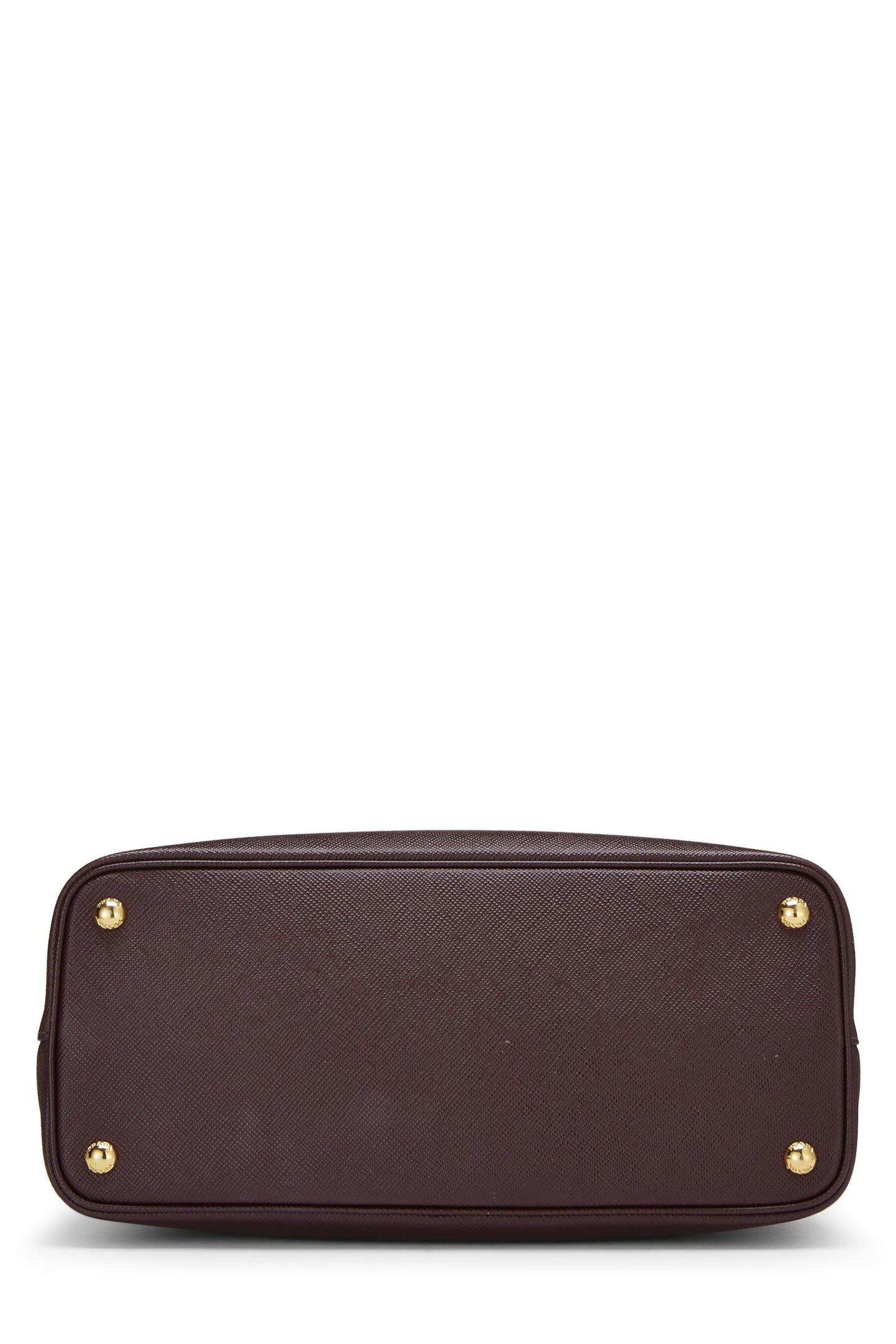 Prada,  Purple Saffiano Double Bag Tote Medium, Purple