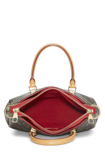 Louis Vuitton,  Red Monogram Canvas Pallas BB, Red