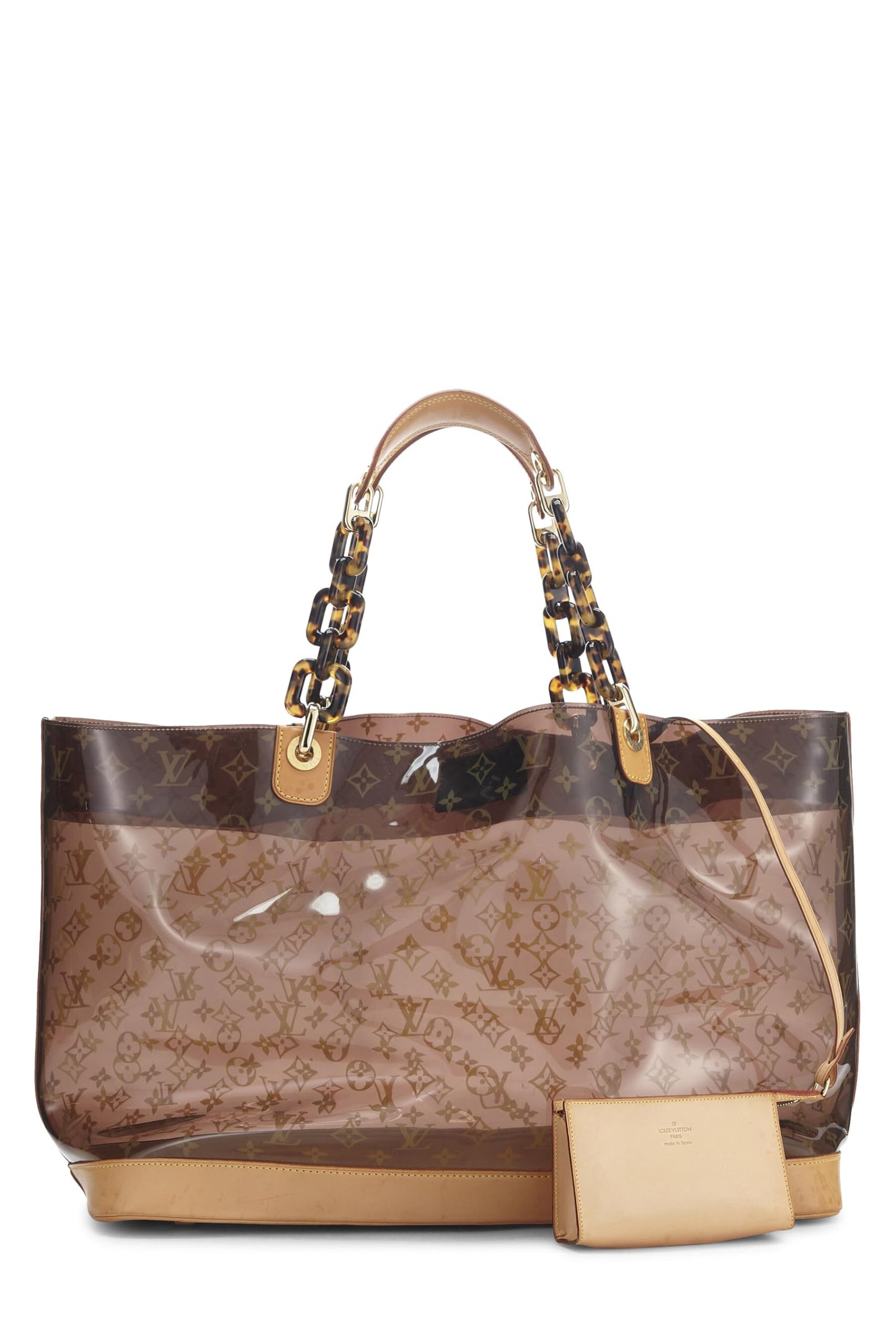 Louis Vuitton,  Brown Monogram Vinyl Ambre Cabas GM, Brown